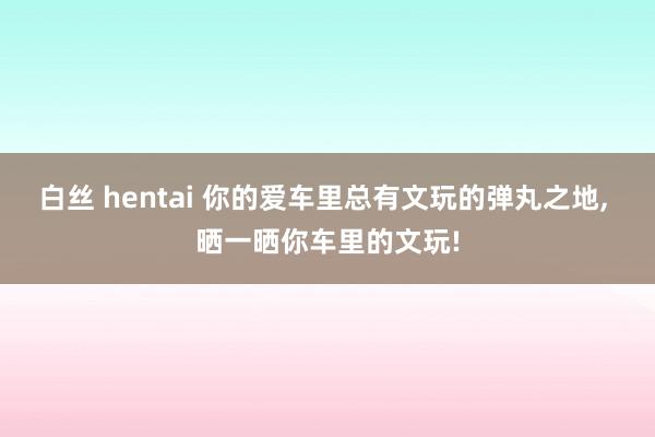 白丝 hentai 你的爱车里总有文玩的弹丸之地， 晒一晒你车里的文玩!