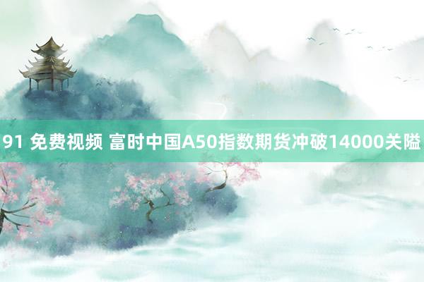 91 免费视频 富时中国A50指数期货冲破14000关隘