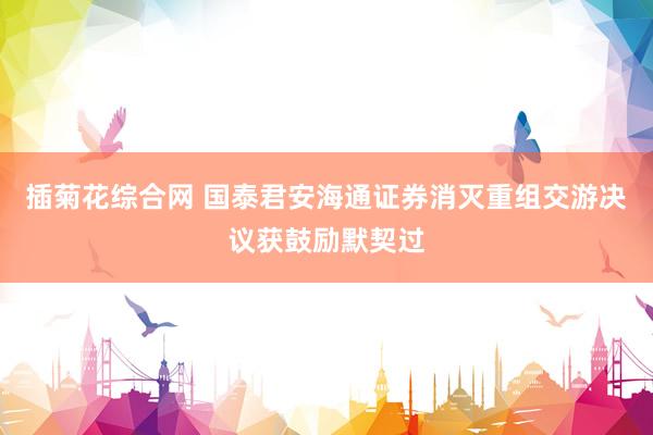 插菊花综合网 国泰君安海通证券消灭重组交游决议获鼓励默契过