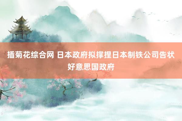 插菊花综合网 日本政府拟撑捏日本制铁公司告状好意思国政府